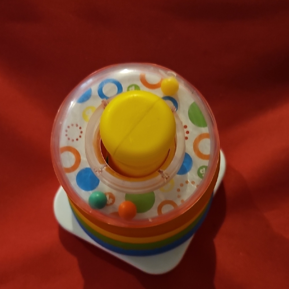 Fisher-Price Red and Yellow Learning Stacking Rings‎ - Picture 2 of 4